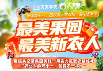 丰农控股2025年 &ldquo;最美果园&rdquo;&ldquo;最美新农人&rdquo; 评选活动启动，助力农业风采展示