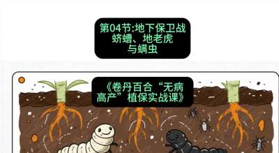 第04节：地下保卫战&mdash;&mdash;蛴螬、地老虎与螨虫 ，课程：《卷丹百合&ldquo;无病高产&rdquo;植保实战课》#识农AI