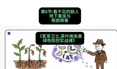 第06节：看不见的敌人&mdash;&mdash;地下害虫与根部病害，课程：《茗茶卫士&mdash;&mdash;茶叶病虫害绿色防控实战课》#识农AI